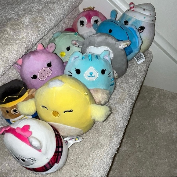 Huge lot authentic Squishmallows some nwt 23 plush all sizes - Picture 4 of 8